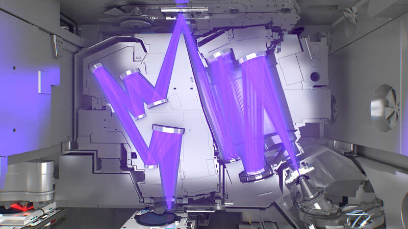 阿斯麦NXE3400型EUV光刻机